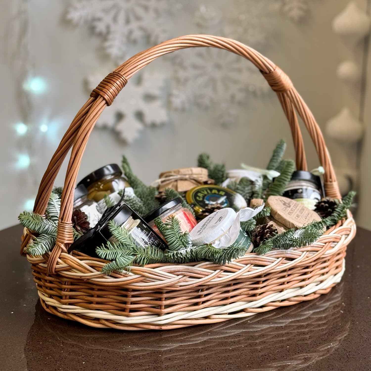 Новогодняя корзина 'Гурман' новогодний, фото 2