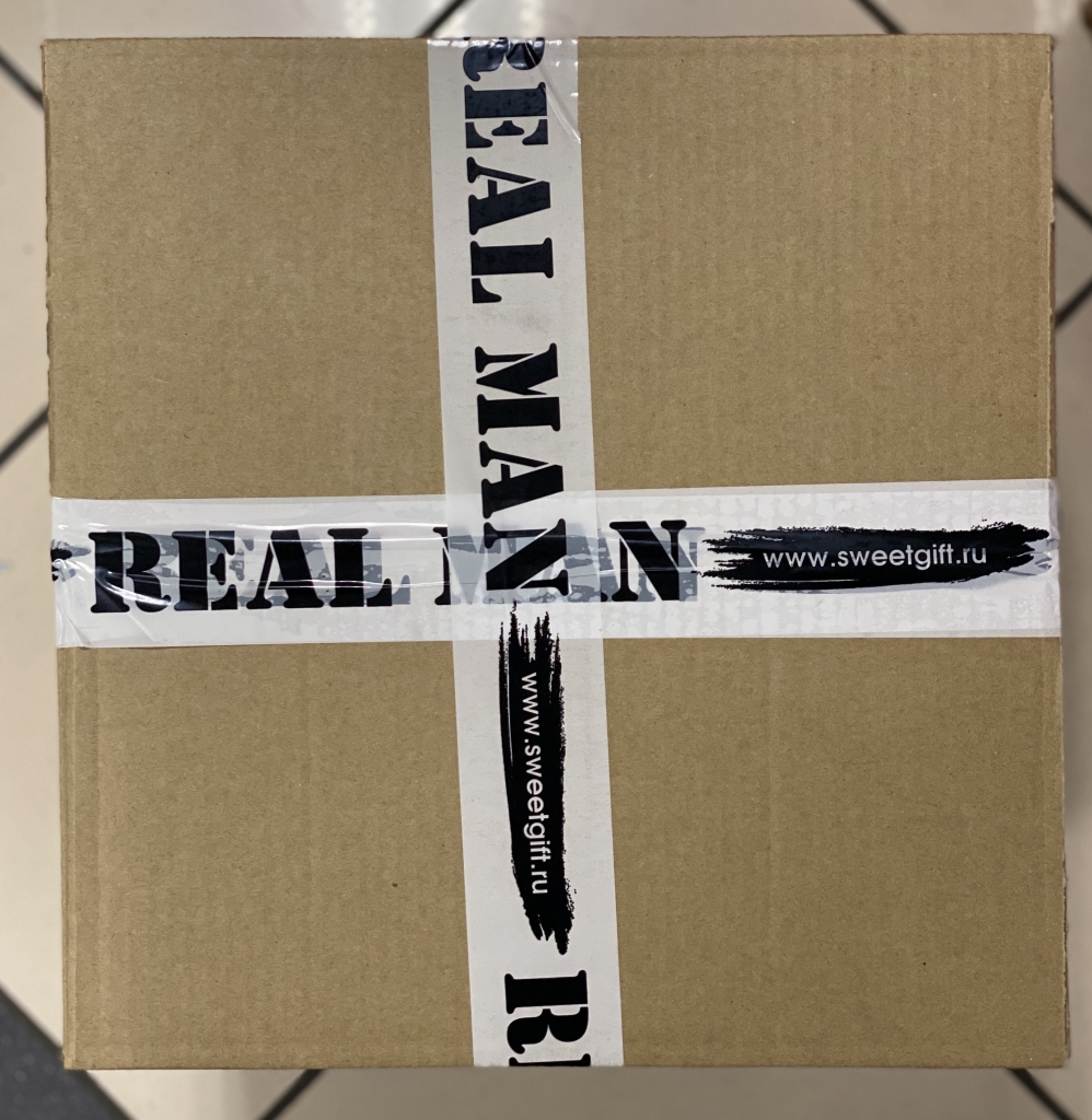 Подарочный ящик с ломом Real Man Box Big (пустой). Фото N4